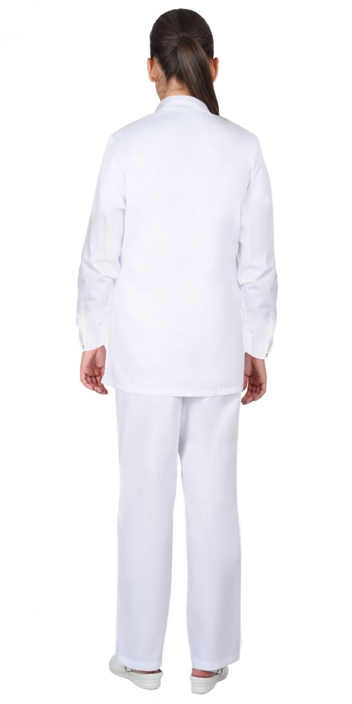 Костюм СИРИУС-ВАЛЕНСИЯ женский: куртка, брюки белый