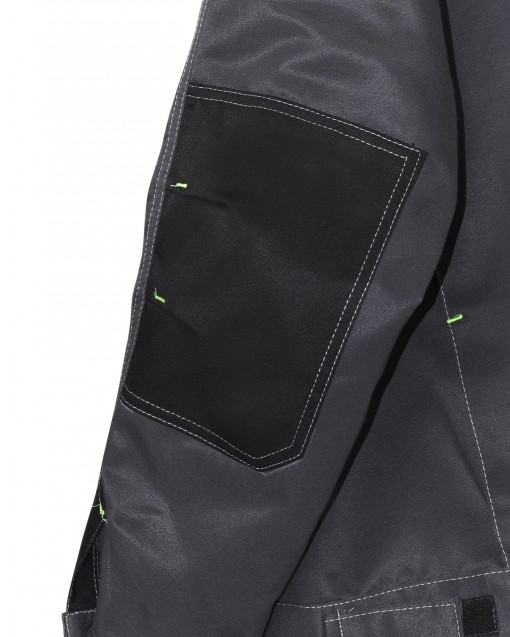 Костюм СИРИУС-ФАВОРИТ куртка/полукомбинезон, тёмно-серый с черным