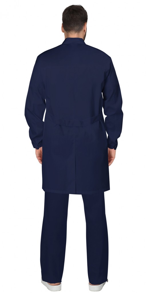 Халат СИРИУС-СИЦИЛИЯ мужской темно-синий