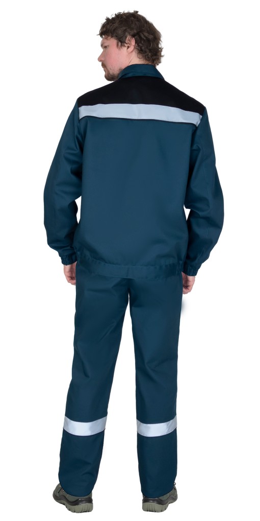 Костюм СИРИУС-МАСТЕР куртка/брюки, морена с черным и СОП