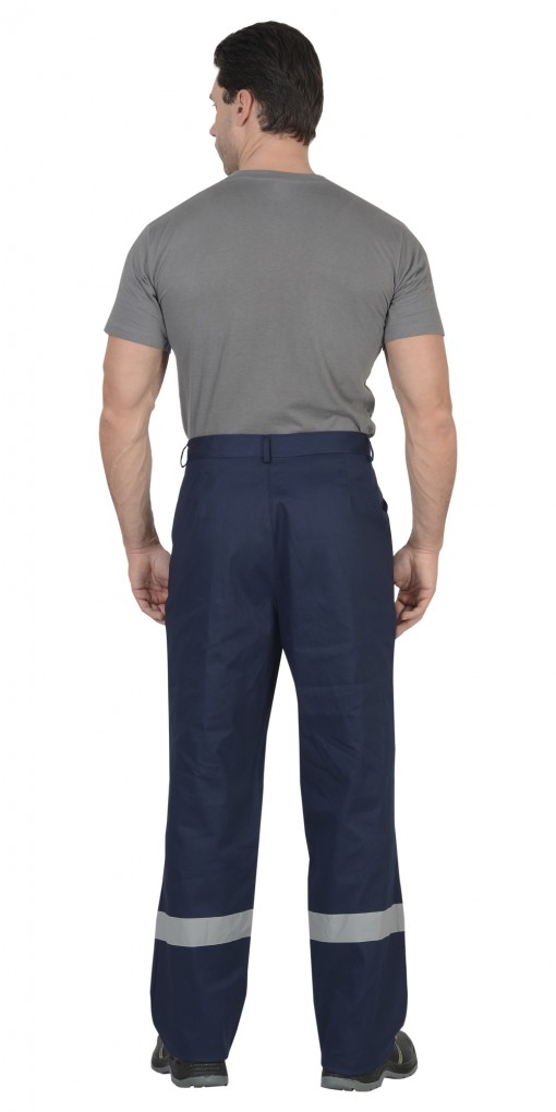 Костюм СИРИУС-ПРОИЗВОДСТВЕННИК: куртка, брюки синий с васильковым с СОП