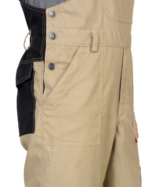 Полукомбинезон СИРИУС-ВЕСТ-ВОРК бежевый с черным