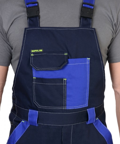 Полукомбинезон СИРИУС-КАРАТ-РОСС темно-синий с васильковым