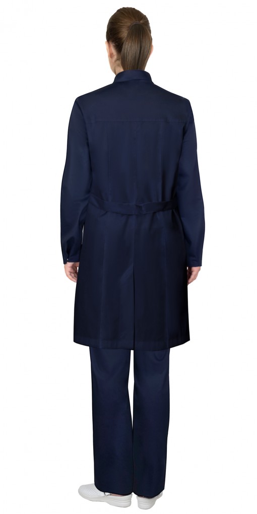 Халат СИРИУС-ВАЛЕНСИЯ женский темно-синий