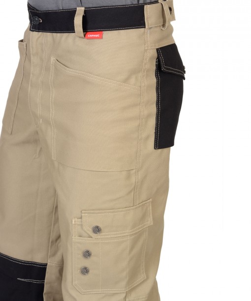 Брюки СИРИУС-ВЕСТ-ВОРК бежевый с черным