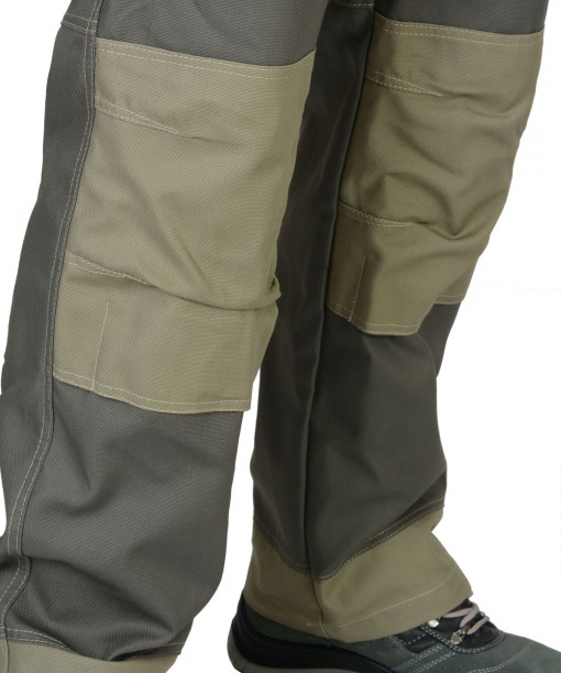 Брюки СИРИУС-ВЕСТ-ВОРК темно-оливковый со светло-оливковым