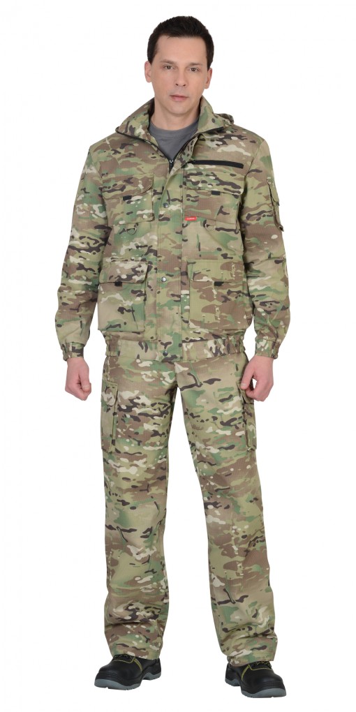 Костюм СИРИУС-БАЙКАЛ : куртка, брюки КМФ Мультикам
