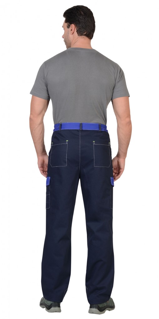 Брюки СИРИУС-КАРАТ-РОСС темно-синие