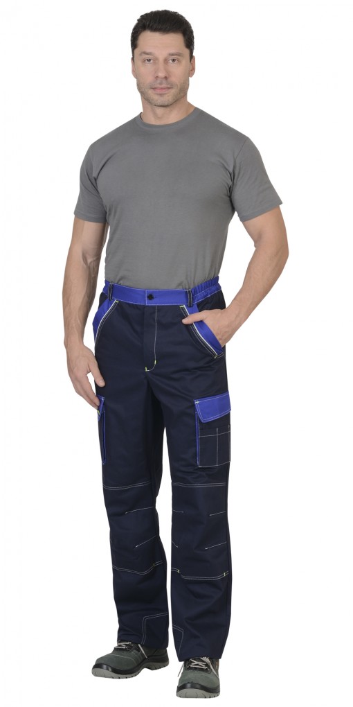 Брюки СИРИУС-КАРАТ-РОСС темно-синие