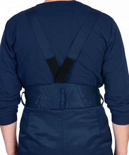 Костюм СИРИУС-СЕВЕР-1 зимний: куртка дл.,брюки синий с васильковым и СОП
