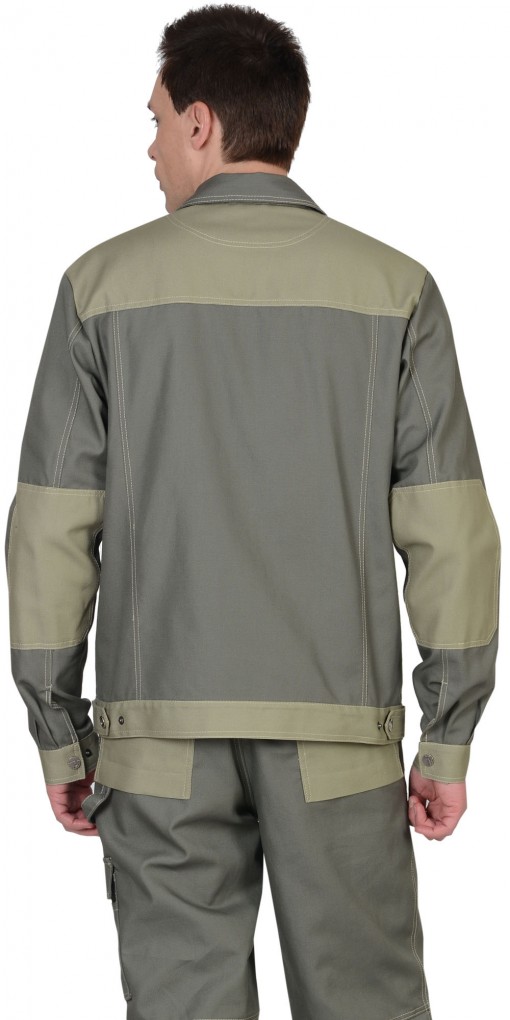 Куртка СИРИУС-ВЕСТ-ВОРК темно-оливковая со светло-оливковым