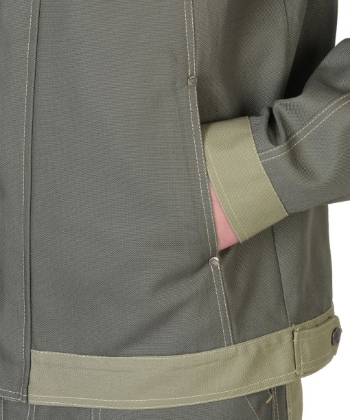 Куртка СИРИУС-ВЕСТ-ВОРК темно-оливковая со светло-оливковым