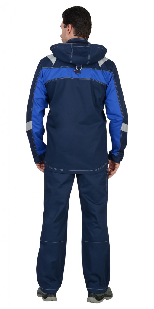 Куртка СИРИУС-СИДНЕЙ синяя с васильковым и СОП