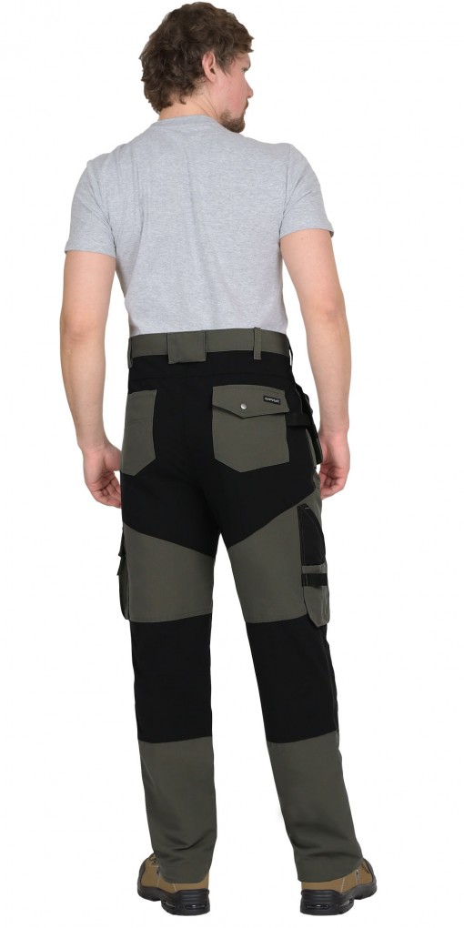 Костюм СИРИУС-ТРИТОН куртка/брюки хаки с черным