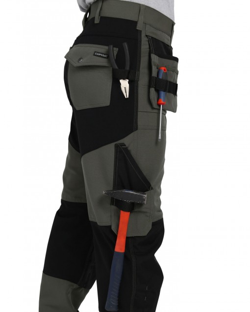 Костюм СИРИУС-ТРИТОН куртка/брюки хаки с черным