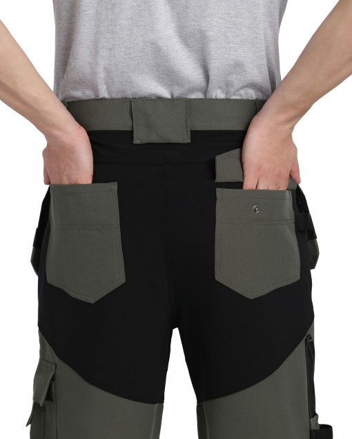 Костюм СИРИУС-ТРИТОН куртка/брюки хаки с черным