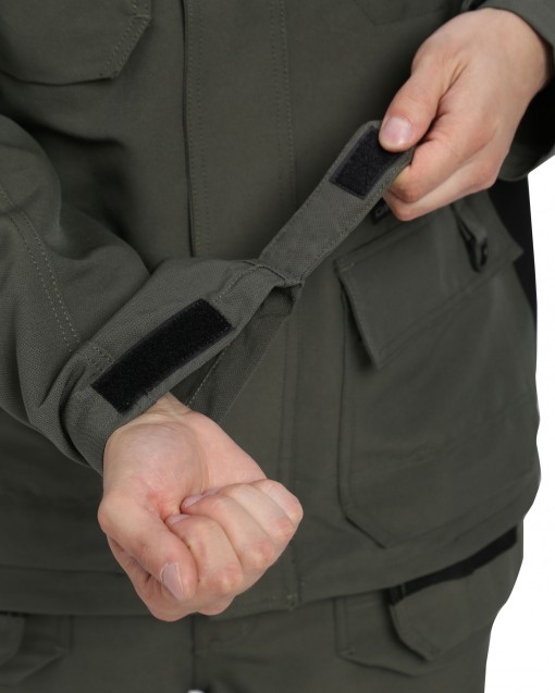 Костюм СИРИУС-ТРИТОН куртка/брюки хаки с черным