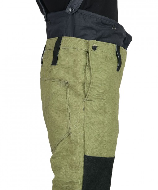 Костюм сварщика зимний: куртка, брюки брезентовый со спилком (2,7 кв.м.) тип Б