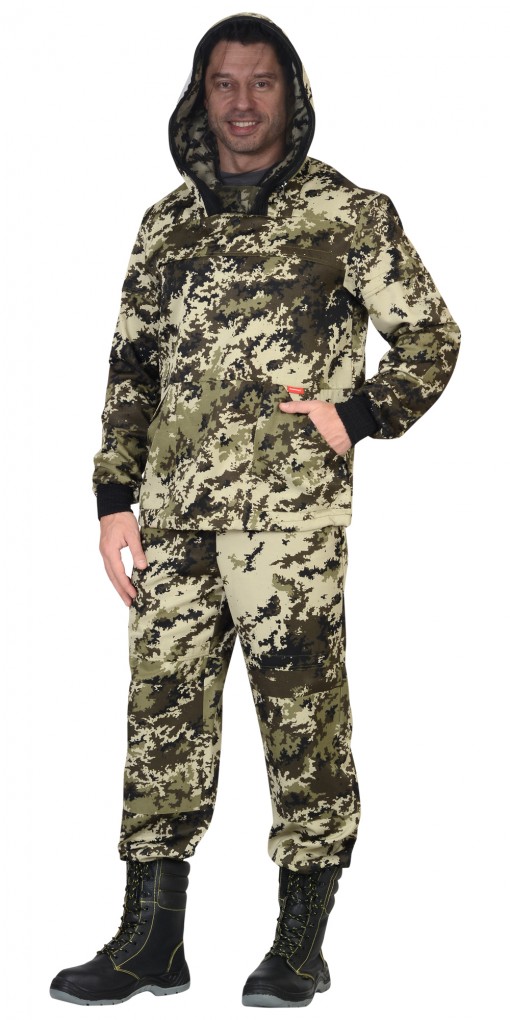 Костюм противоэнцефалитный СИРИУС-АНТИГНУС куртка, брюки КМФ 