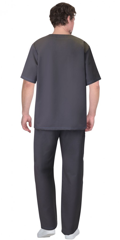 Костюм СИРИУС-ЭСКУЛАП мужской: куртка, брюки  т.серый