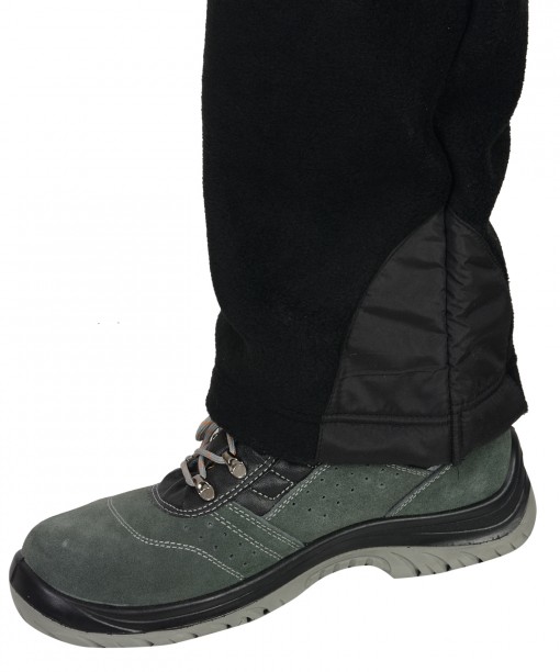 Брюки флисовые СИРИУС-АКТИВ чёрные с серым