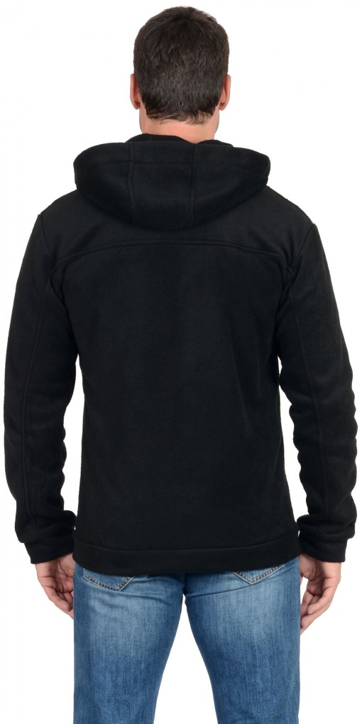 Куртка флисовая СИРИУС-МЕРКУРИЙ черная