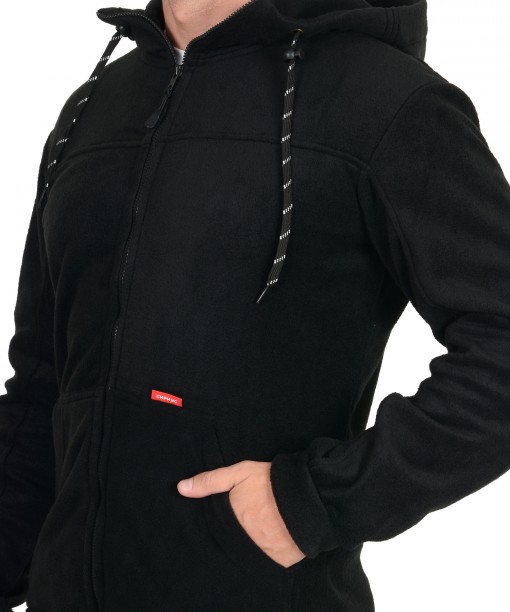 Куртка флисовая СИРИУС-МЕРКУРИЙ черная