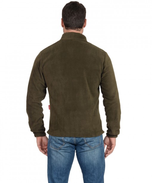 Куртка флисовая оливковая