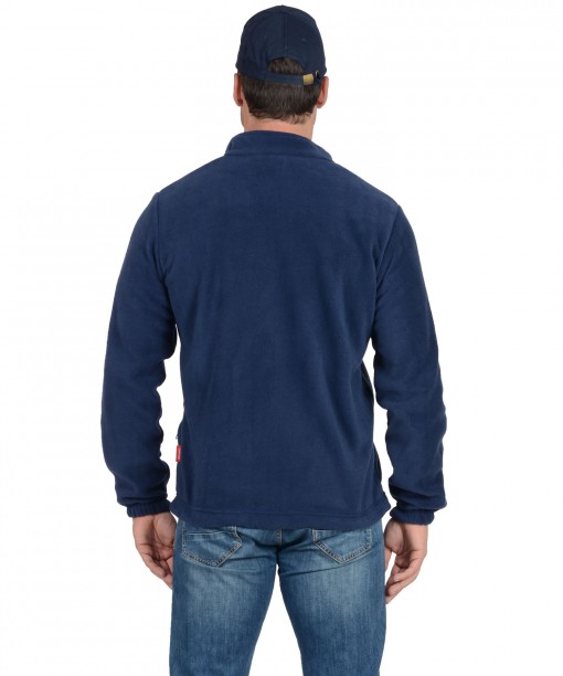 Куртка флисовая тёмно-синяя