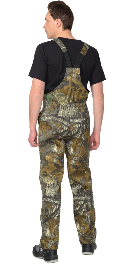 Костюм СИРИУС-РЫБОЛОВ СТ : куртка, полукомбинезон КМФ Тёмный лес