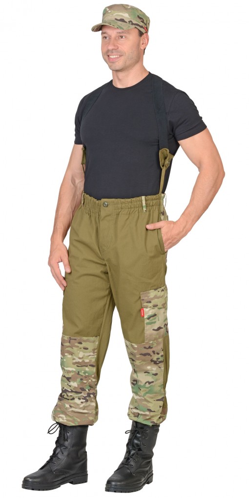 Костюм СИРИУС-ГОРКА : куртка, брюки хаки с КМФ 