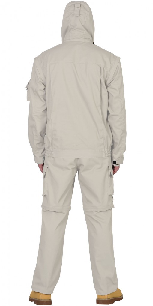 Костюм СИРИУС-ТИГР : куртка, брюки молочный