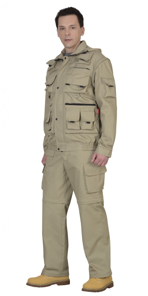 Костюм СИРИУС-ТИГР : куртка, брюки песочный