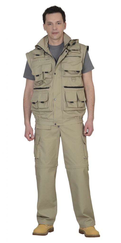 Костюм СИРИУС-ТИГР : куртка, брюки песочный