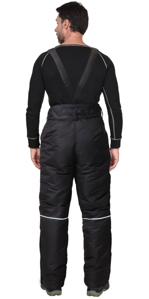 Брюки СИРИУС-АЛЕКС утепленные чёрные СК