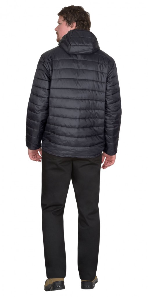 Куртка СИРИУС-АЗИМУТ зимняя, мужская: черная