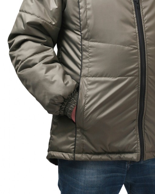 Куртка СИРИУС-СПРИНТЕР зимняя, мужская: оливковая с черным