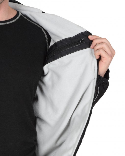 Куртка СИРИУС-ИМИДЖ зимняя, мужская: черная