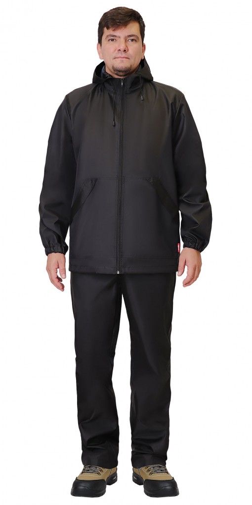 Куртка СИРИУС-ЗАТОН черная