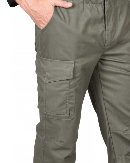 Брюки СИРИУС-ТАКТИК олива тк. механический стрейч с ВО