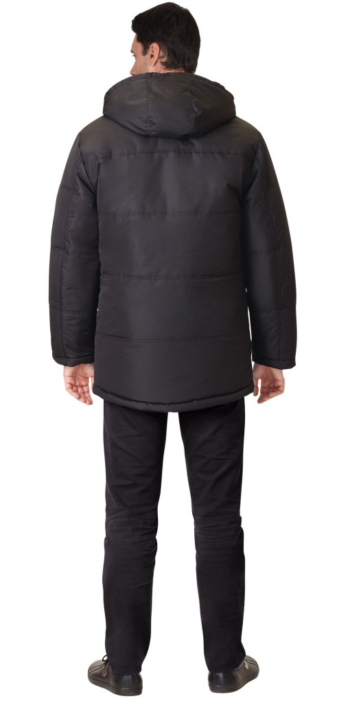 Куртка СИРИУС-КАЙМАН зимняя, мужская: черная
