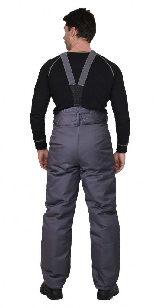 Брюки зимние универсальные (смесовая тк. Орион) тёмно-серые