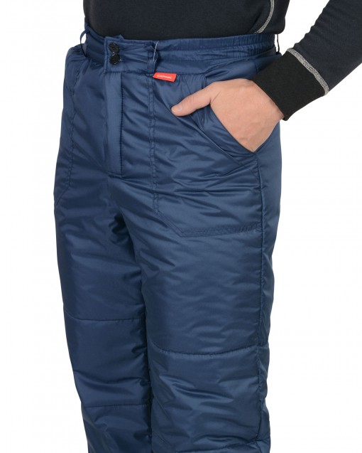 Брюки СИРИУС-ЕВРОПА утепленные синие