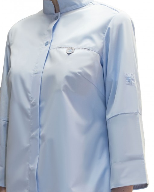 Блуза СИРИУС-ВЕНЕЦИЯ женская голубая