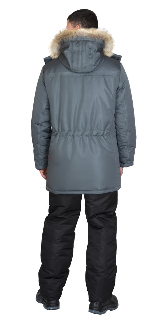 Куртка СИРИУС-КАЙКОР зимняя, мужская: темно-серая