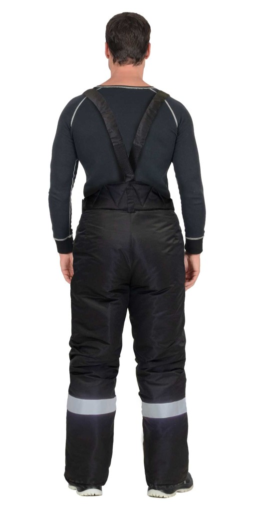 Брюки СИРИУС-АРКТИКА утепленные тёмно-синие с черным и СК