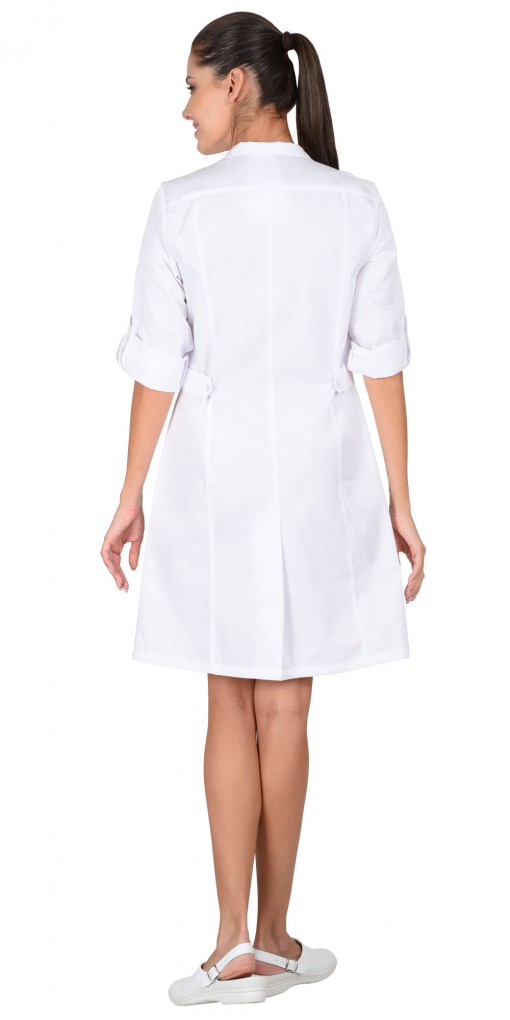 Халат СИРИУС-ГЛЭМ женский белый