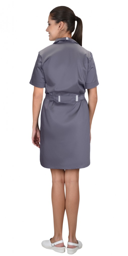 Халат СИРИУС-ВИКТОРИЯ женский темно-серый