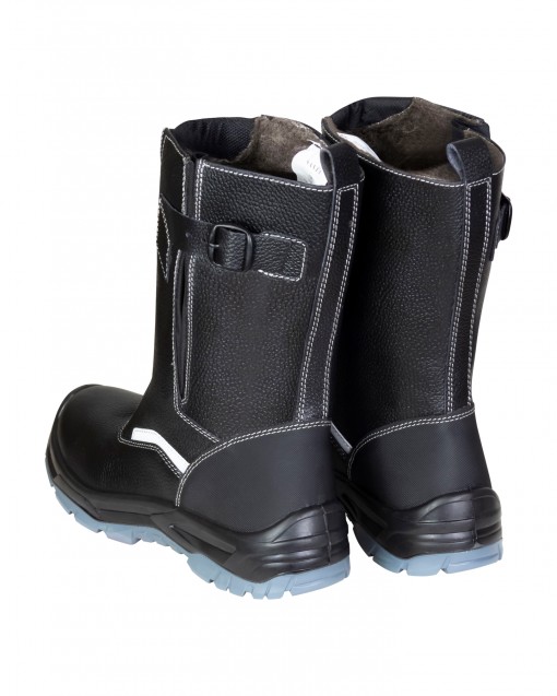 Сапоги SAVЁL-ДЖЕТ-ЗИМА утепленные, мужские: ПУ-ТПУ, МП, шерстин, СОП