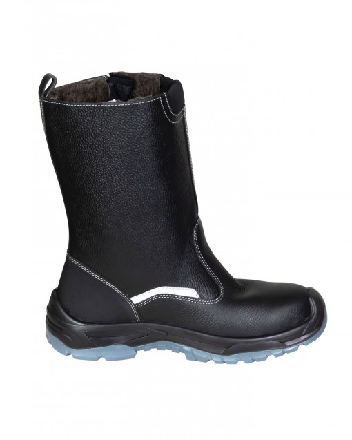 Сапоги SAVЁL-ДЖЕТ-ЗИМА утепленные, мужские: ПУ-ТПУ, МП, шерстин, СОП